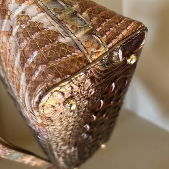 Brahmin Elaine Truffle Python crossbody bag - Picture 4 of 10